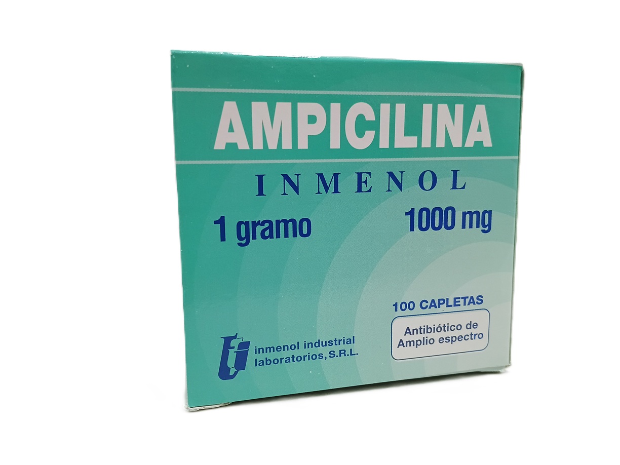 AMIPICILINA CAP 1000MG * C/100 - INMENOL