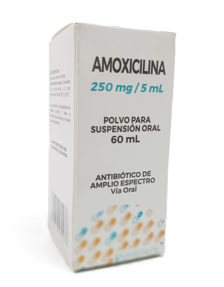 AMOXICILINA SUSP. 250 MG