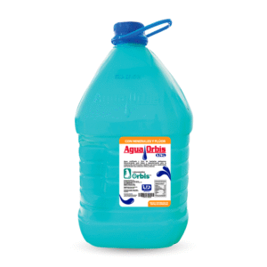 AGUA ORBIS FLUOR 4/1 TAPA AZUL
