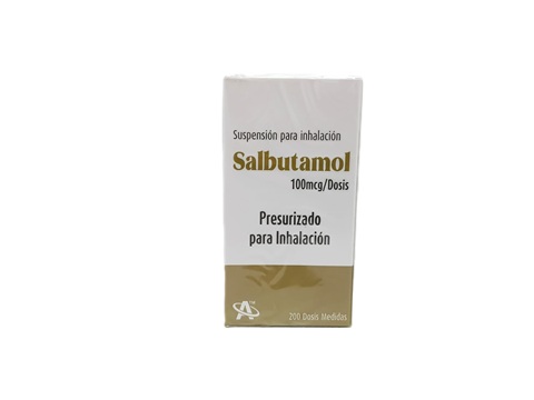 SALBUTAMOL INHALADOR 100MCG/DOSIS 200 *AARNEXT*